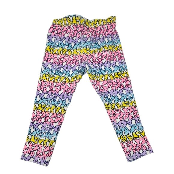Toddler Girl's - 4 Pair Leggings in Pastel Prints &‎ Designs - Size 24 Month - Picture 2 of 10